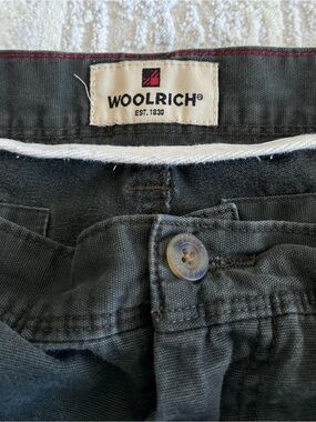 Woolrich Men’s Dark Loden Green Jeans 34/32